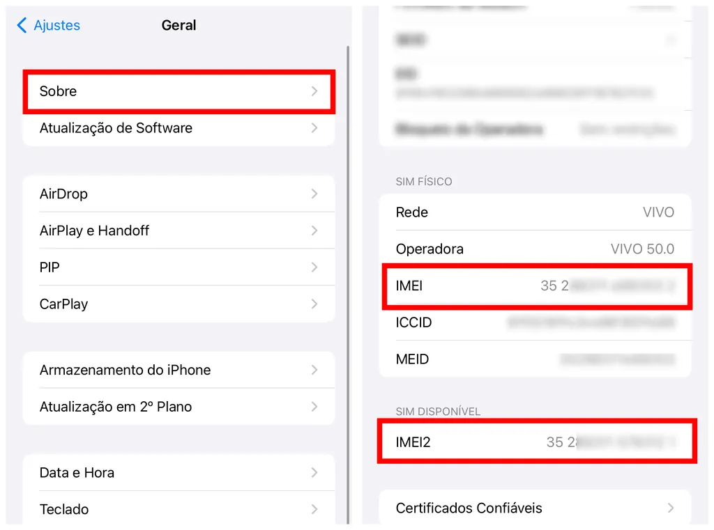 Como encontrar o IMEI do seu celular?